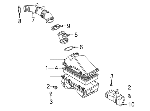 2006 Audi TT Air Intake