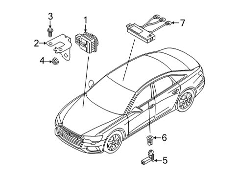 2022 Audi RS7 Sportback Alarm System