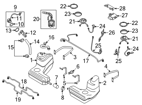 2015 Audi R8 Fuel Supply