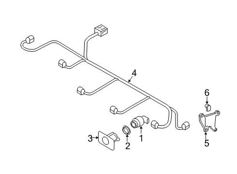 2023 Audi S7 Sportback Parking Aid Diagram 4