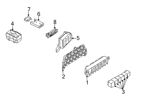 2005 Audi Allroad Quattro Electrical Components