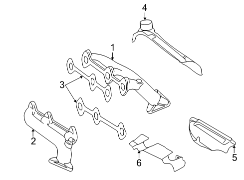 2004 Audi A4 Quattro Exhaust Manifold Diagram 3