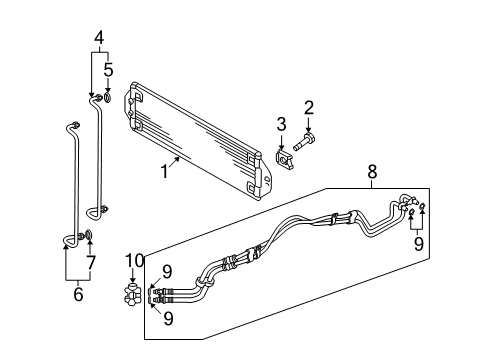 2009 Audi Q7 Trans Oil Cooler Diagram 3