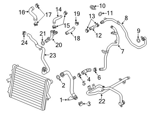 2010 Audi Q7 Fuel Induction - Diesel Components