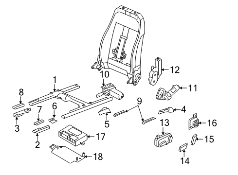 2009 Audi Q7 Tracks & Components