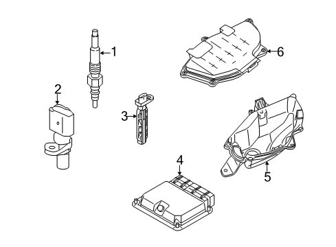 2014 Audi A7 Quattro Ignition System - Diesel Components