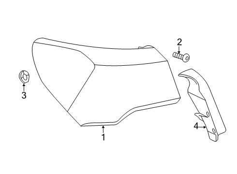 2022 Audi Q3 Tail Lamps