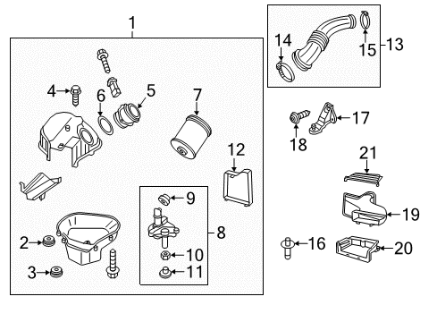 2015 Audi A8 Quattro Air Intake Diagram 4