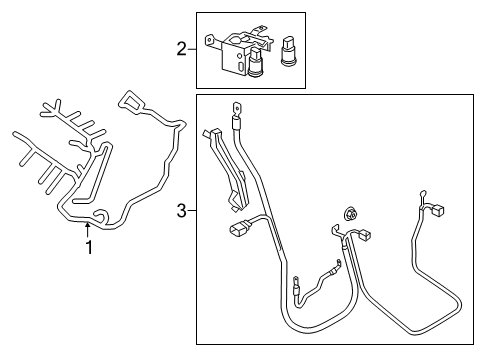 2021 Audi S4 Wiring Harness