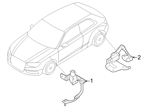 2022 Audi RS3 Electrical Components Diagram 3