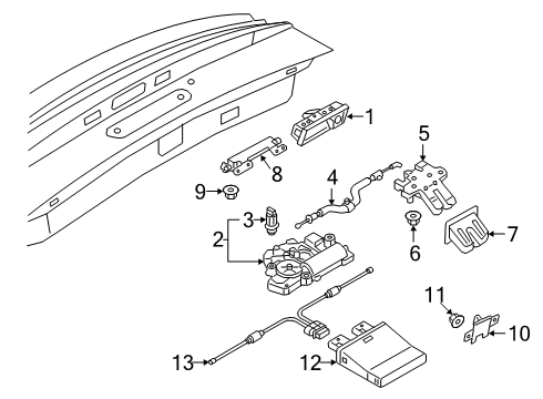 2023 Audi RS Q8 Lift Gate