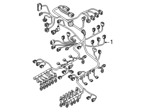 2017 Audi S5 Wiring Harness