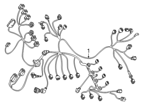 2022 Audi Q5 Wiring Harness