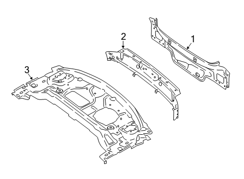 2023 Audi S5 Rear Body Diagram 2