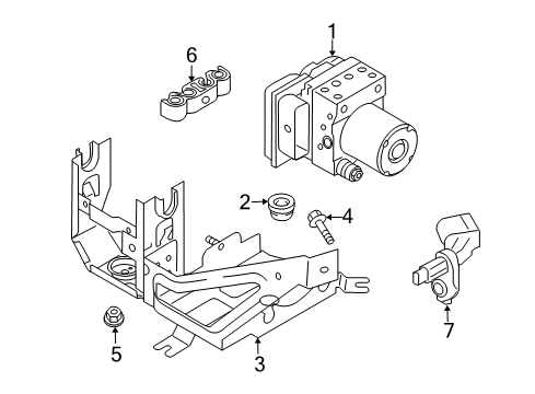 2015 Audi R8 ABS Components