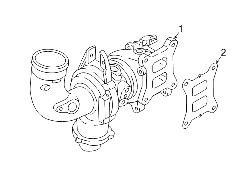 2016 Audi A6 Exhaust Manifold