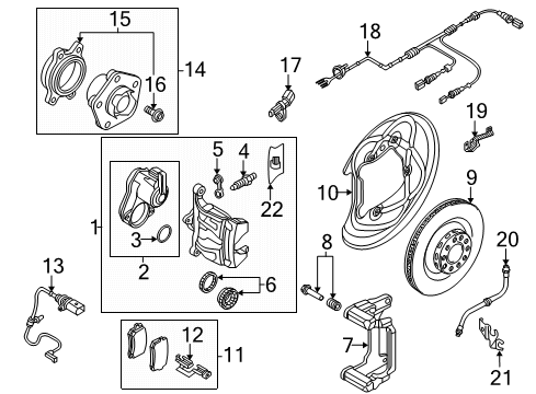 2019 Audi SQ5 Parking Brake