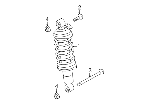 2015 Audi R8 Shocks & Components - Rear