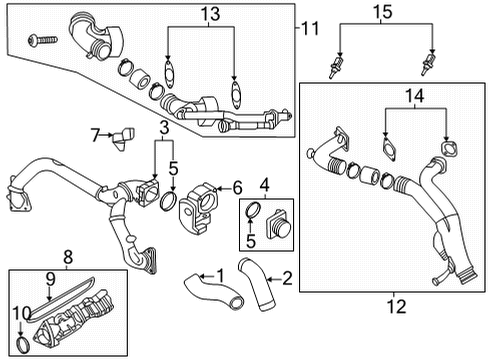 2022 Audi S7 Sportback Intake Manifold