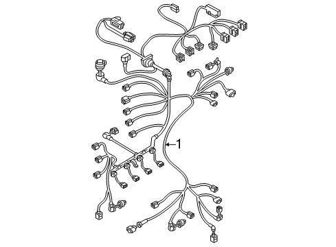 2015 Audi allroad Wiring Harness