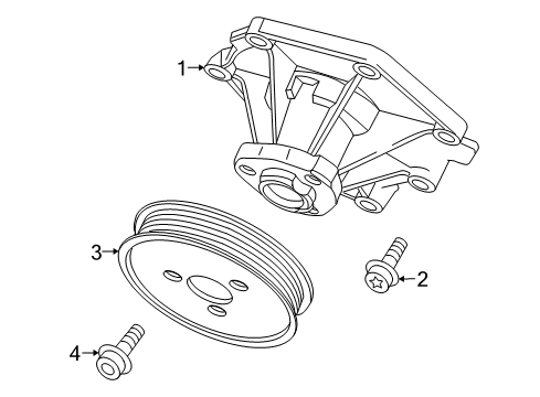 2007 Audi A4 Quattro Water Pump Diagram 4