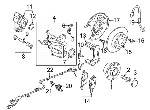 2024 Audi A3 Rear Brakes