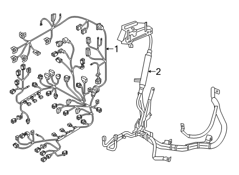 2018 Audi A8 Quattro Wiring Harness