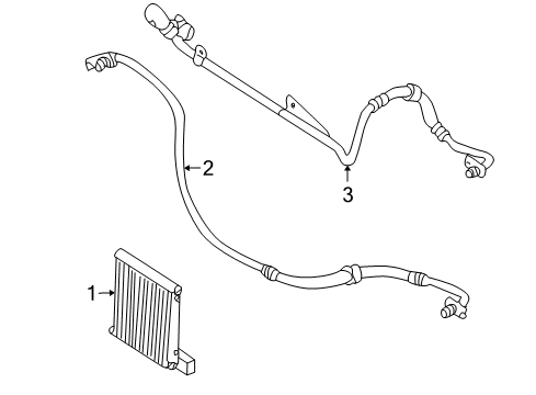 2005 Audi Allroad Quattro Trans Oil Cooler