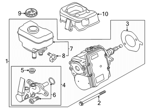 2022 Audi Q5 Dash Panel Components