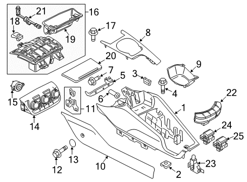 2010 Audi TT Quattro A/C & Heater Control Units