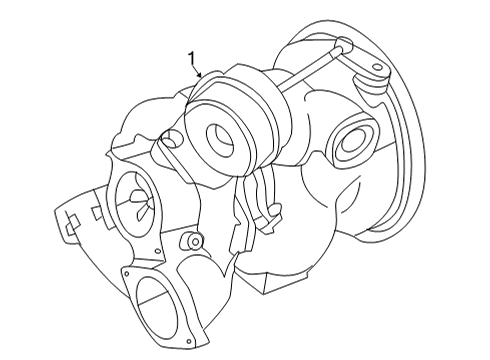 2022 Audi RS5 Exhaust Manifold