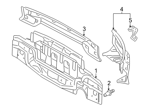 2006 Audi TT Rear Body