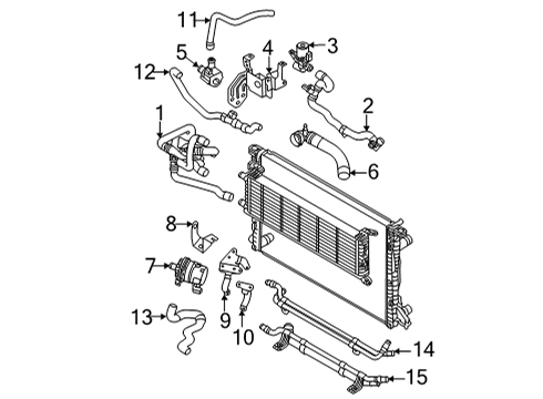 2023 Audi Q5 Hoses, Lines & Pipes Diagram 6