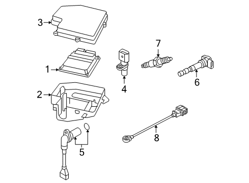 2007 Audi A4 Quattro Instruments & Gauges Diagram 2