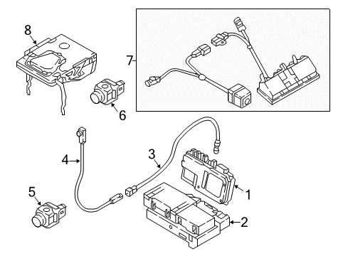 2021 Audi A4 Quattro Electrical Components Diagram 2