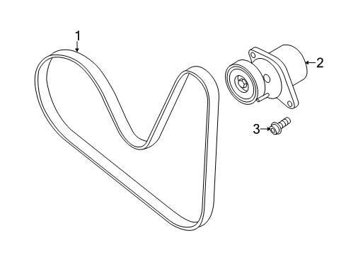 2014 Audi A6 Belts & Pulleys