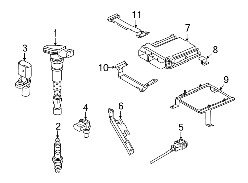 2015 Audi R8 Ignition System Diagram 1