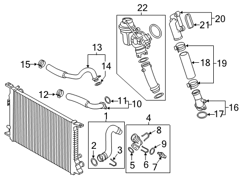 2017 Audi S7 Hoses, Lines & Pipes Diagram 3