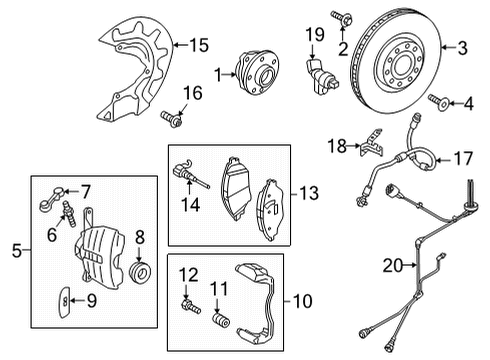 2024 Audi S3 Front Brakes