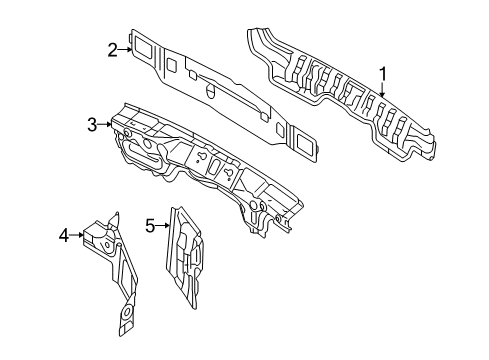 2010 Audi A6 Quattro Rear Body Diagram 2