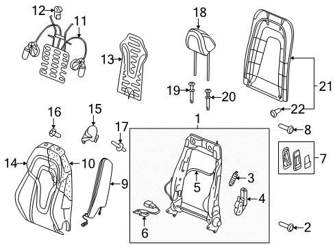 2015 Audi R8 Heated Seats Diagram 1