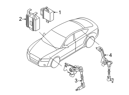 2015 Audi S7 Electrical Components Diagram 2