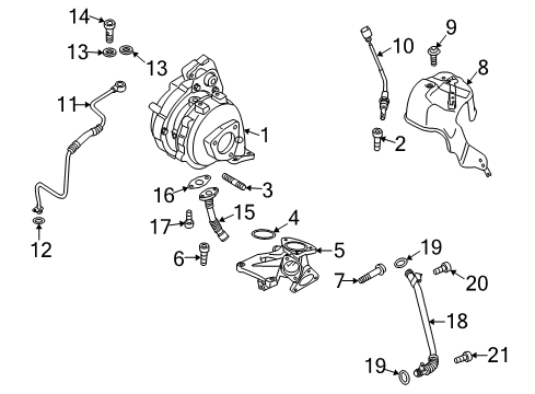 2009 Audi Q7 Turbocharger