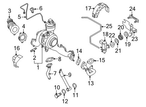 2010 Audi A3 Turbocharger Diagram 1