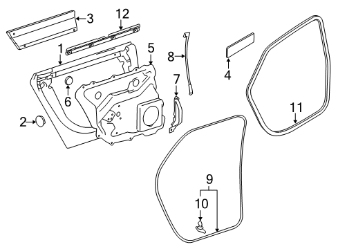 2008 Audi S8 Rear Door