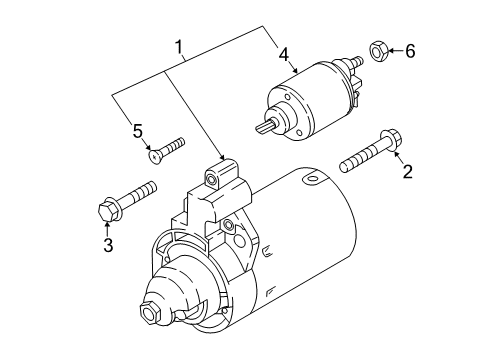 2023 Audi Q7 Starter