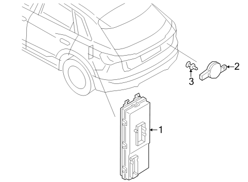 2024 Audi Q8 e-tron Electrical Components Diagram 13