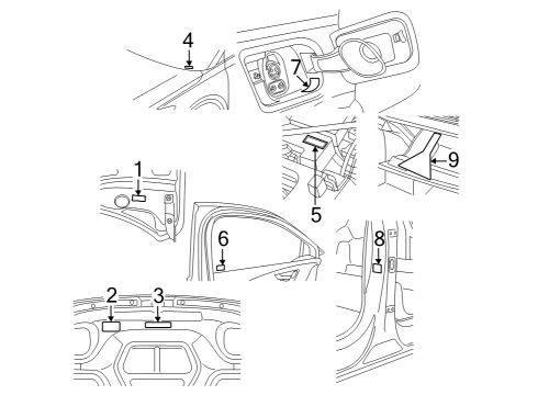 2024 Audi Q4 e-tron Information Labels