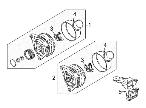 2009 Audi Q7 Alternator Diagram 4