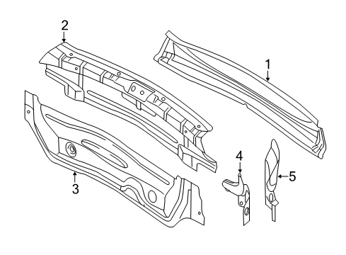 2010 Audi A4 Quattro Rear Body Diagram 2